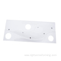 White polycarbonate thermoforming processing